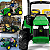 Trator Eletrico Peg Perego John Deere Dual Force 12V 2 Lugares - Imagem 3