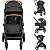 Carrinho de Bebe Bebe Conforto Base ISOFIX Kiddo Nomad Preto - Imagem 2