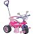Triciclo Infantil Passeio e Pedal Biemme Super Cross Rosa - Imagem 1