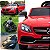Carro Eletrico Belfix Mercedes Benz C63s Vermelho 12V Controle - Imagem 4