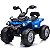 Quadriciclo Eletrico Infantil Belfix Cross Country ATV 12V Azul - Imagem 1
