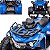 Quadriciclo Eletrico Infantil Belfix Cross Country ATV 12V Azul - Imagem 3