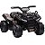 Quadriciclo Eletrico Infantil Belfix ATV 6V Preto LED Mp3 - Imagem 1