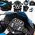 Moto Eletrica Infantil Belfix BMW HP4 Racer Sport 6V Azul - Imagem 3