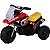 Moto Triciclo Eletrico Infantil Belfix G204 6V Vermelho - Imagem 1