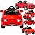 Carro Eletrico Mercedes-Benz SLS AMG 12V com Controle Vermelho - Imagem 2