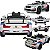Carro Eletrico Shiny Toys BMW M6 GT3 Sport Racing 12V Branco - Imagem 2