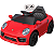 Carro Eletrico Infantil Porsche WMT 666 Controle 6V Vermelha - Imagem 1