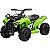 Quadriciclo Eletrico Infantil Belfix ATV 6V LED Mp3 Verde - Imagem 1