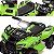 Quadriciclo Eletrico Infantil Belfix ATV 6V LED Mp3 Verde - Imagem 3