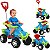 Carrinho de Passeio e Pedal Bebe Bandeirante Smart Quad Azul - Imagem 2