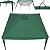 Tenda Gazebo Dobravel Portatil Desmontavel Belfix 3x3 Verde - Imagem 4