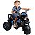 Moto Triciclo Eletrico Infantil Biemme Fox Dark Azul 6V - Imagem 1
