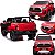 Carro Eletrico Bandeirante Toyota Hilux Vermelha 12V Controle - Imagem 2