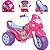 Moto Triciclo Eletrico Biemme Super GP Raptor Girl Rosa 12V - Imagem 3