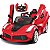 Carrinho Eletrico Shiny Toys La Ferrari FXX K 24V Vermelho - Imagem 1