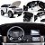 Carro Eletrico Shiny Toys Range Rover Vogue HSE 24V Branco - Imagem 3