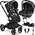 Carrinho de Bebe Litet Candy X Bebe Conforto Base ISOFIX Preto - Imagem 1