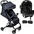 Carrinho de Bebe Compacto Bebe Conforto Galzerano Bali Preto - Imagem 1