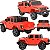Carro Eletrico Jeep Rubicon Gladiator 12V Controle Vermelho - Imagem 2