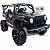 Carro Eletrico Bang Toys Jeep Rubicon UTV MX 12V Controle Preto - Imagem 1