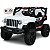 Carro Eletrico Bang Toys Jeep Rubicon UTV MX 12V Branco CR - Imagem 1