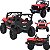 Carro Eletrico Bang Toys Jeep UTV MX 12V Controle Vermelho - Imagem 2