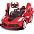 Carrinho Eletrico Shiny Toys La Ferrari FXX K 12V Vermelho - Imagem 1