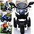 Moto Triciclo Eletrico Infantil Shiny Toys K1300 GS 12V Branca - Imagem 4