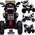 Moto Triciclo Eletrico Infantil Shiny Toys K1300 GS 12V Branca - Imagem 2