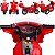 Moto Eletrica Infantil Policia Shiny Toys Motor 6V Vermelha - Imagem 3