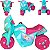 Moto Triciclo Eletrico Infantil Bandeirante Banmoto 6V Verde - Imagem 3