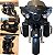 Moto Eletrica Infantil Bandeirante King Rider 12V Black Preta - Imagem 4