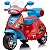 Moto Eletrica BangToys Patrulha Canina Scooter Vermelho Azul 6V - Imagem 1