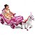Carrinho Eletrico Zippy Toys Carruagem das Princesas Disney 6V - Imagem 1