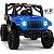 Carro Eletrico Bang Toys Jeep Rubicon UTV MX 12V Controle Azul - Imagem 1