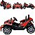 Carro Eletrico Infantil Peg Perego Polaris Slingshot Red 12V - Imagem 3