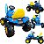 Tratorzinho de Pedal Infantil Bandeirante Country Azul 30kg - Imagem 2