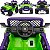 Carro Eletrico Zippy Toys Jeep Wrangler Hulk Smash 12V Controle - Imagem 3
