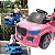 Carrinho de Passeio e Pedal Infantil Maral BM Car Rosa 30kg - Imagem 3