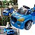 Carrinho de Passeio e Pedal Infantil Maral BM Car Azul Police - Imagem 3