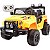 Carro Eletrico Shiny Toys Jipe Off Road 12V Amarelo Controle - Imagem 1
