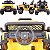 Carro Eletrico Shiny Toys Jipe Off Road 12V Amarelo Controle - Imagem 3