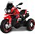 Moto Triciclo Eletrico Shiny Toys Nierle R1600 GS 6V Vermelha - Imagem 1