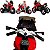 Moto Triciclo Eletrico Shiny Toys Nierle R1600 GS 6V Vermelha - Imagem 6