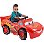Carrinho Eletrico Zippy Toys Cars Lightning McQueen 6v Vermelho - Imagem 1