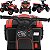 Quadriciclo Eletrico Infantil Zippy Toys ATV Super 6V Vermelho - Imagem 3