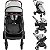 Carrinho de Bebe com Bebe Conforto e Base Kiddo Nomad Grafite - Imagem 2