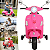 Moto Scooter Eletrica Infantil Zippy Toys Vespa GTS 6V Rosa - Imagem 4