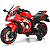 Moto Eletrica Bang Toys Kawasaki Ninja ZX-10R 12V Vermelha - Imagem 1